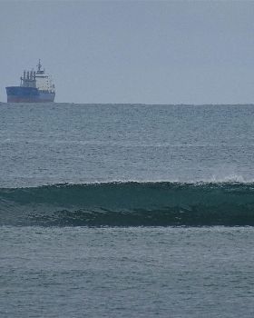 Qld SUP surfing team members in action