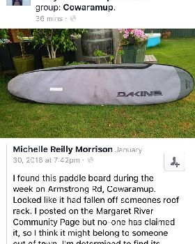 Lost a board