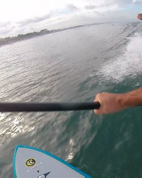 Getting dropped in on at Berewa (Brawa) Bali!