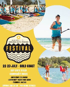 Immerse SUP & Paddle Festival Poster