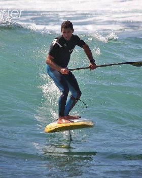 Foil foot positioning