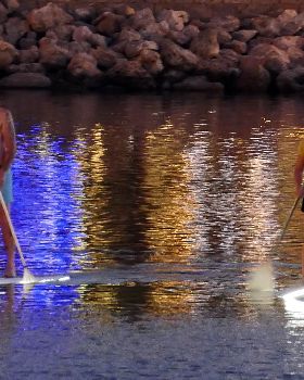 SUPs with lights