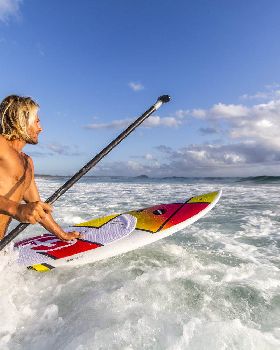 Pro rider Dimitri Georges, coming from France to show us how to ride the F-ONE Madeiro Pro 7'2''