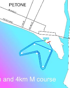 2 and 4km M course - Petone