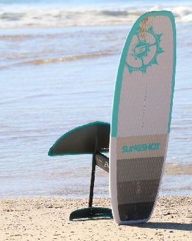 Slingshot FSurf foil and simulator foilboard