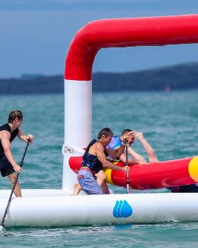 Paddle Boarding Ninja Games