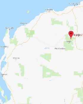 Karijini map