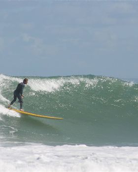 riding my new 106\"SUP