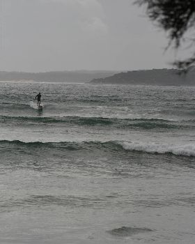 Stormy Sunday SUPing