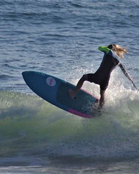 Brea Wright, Just loving her Smik little toy.