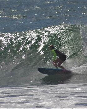 Brea Wright, Just loving her Smik little toy.