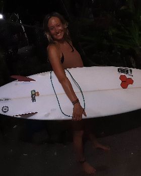 German surfer lady