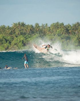 Maldives SUP Surfing
