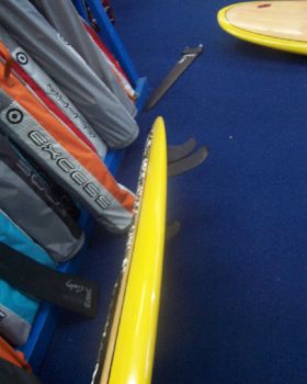 Naish 114\" Rail Profile Shots