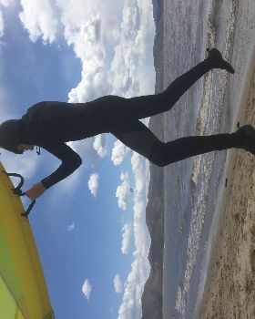 11 yr old beach huck