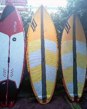 3 sups, naish and quatro