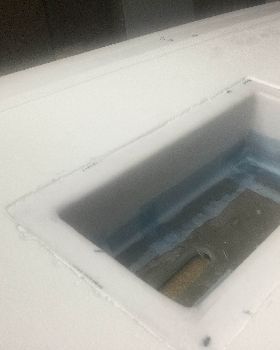 Downwind 6'3"foildrive mount in deck