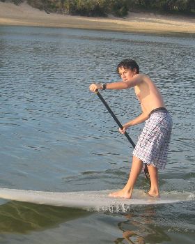 me on my new sup