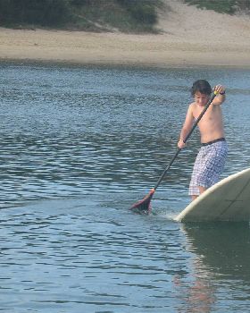 me on my new sup
