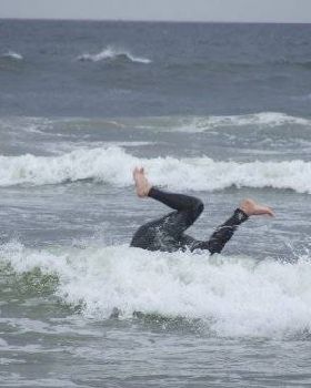 on the beach at Portstewart, Northern Ireland