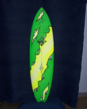 Rampage shortboard - precursor to the Rampage SUP