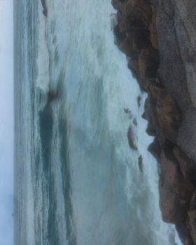 Byron. Secret family lefts in the wind with lots of naclwash. Also a secret slab forming next t