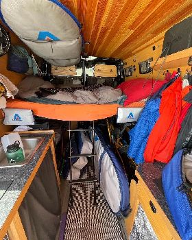 Van inside