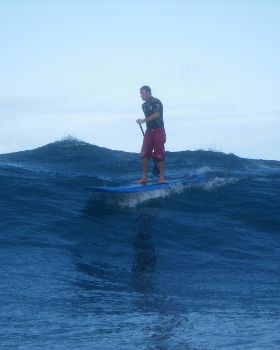 SUP session near Perth