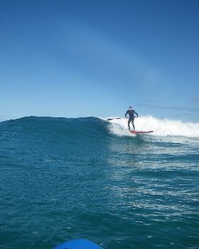 SUP session near Perth