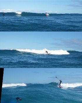 SUP session near Perth