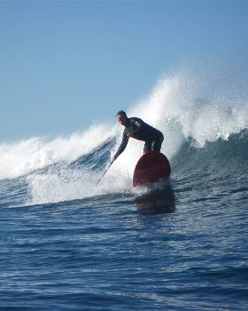 SUP session near Perth