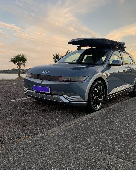 At the beach