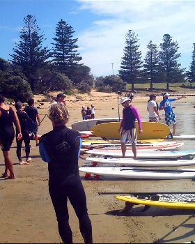 Torquay SUP rally
