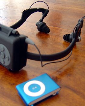 Waterproof Ipod Headphones.
