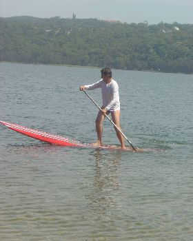stand up paddle practice turns
