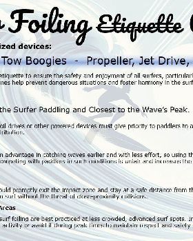 20241103 Tow Foiling Etiquette v4
