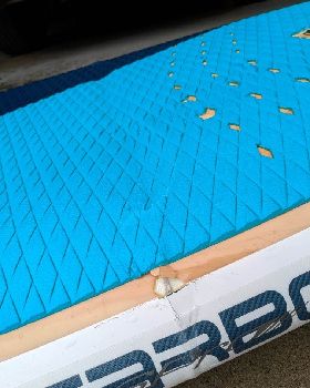 buckled boards