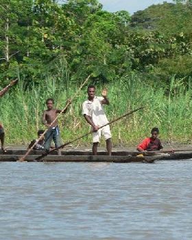 Sepik Canoe