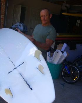 Toms new board