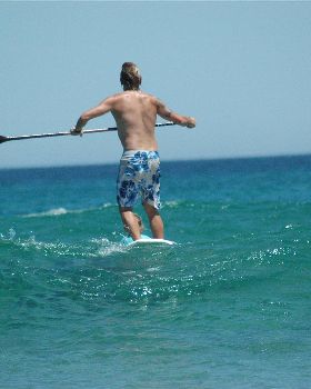 1-23rd Jan Paddleboarding at the beach (12)