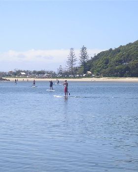 Nice day for a paddle