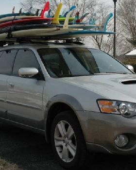 surfboards on 4wd
