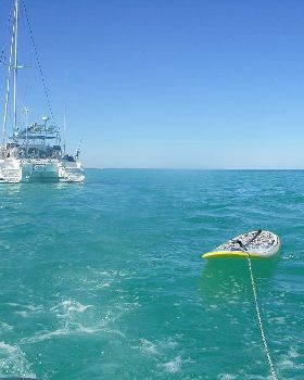 How to tow a SUP