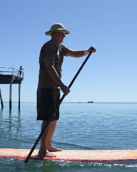 SUP in Hervey Bay (Torquay Pier)