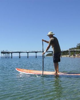 SUP in Hervey Bay (Torquay Pier)