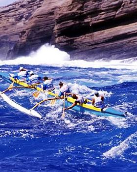 Molokai to Oahu Outrigger Race 2000
