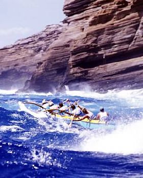 Molokai to Oahu Outrigger Race 2000