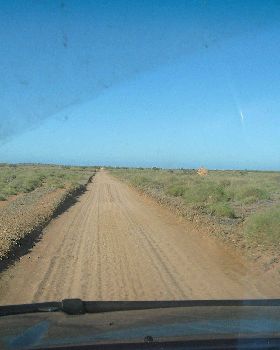 the road in