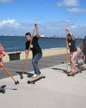Street SUP in convoy
