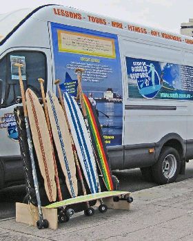 Street SUP at the SUP Bus